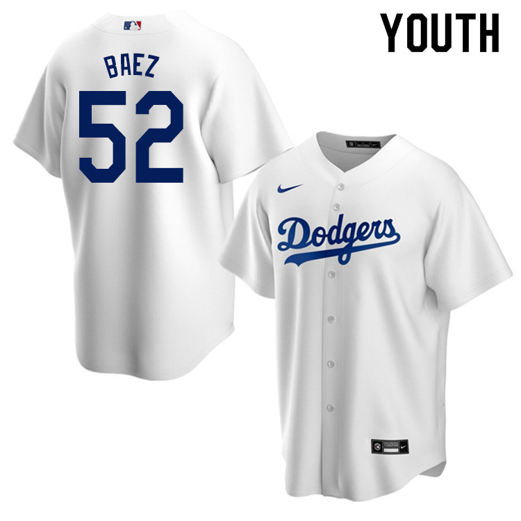 Nike Youth #52 Pedro Baez Los Angeles Dodgers Baseball Jerseys Sale-White